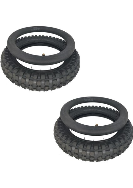 2x 12 1/2 x 2 75 Lastik 12 5 X2 75 49CC Motosiklet Mini Kir Bisiklet Lastik MX350 MX400 Scooter (Iç ve Dış Lastik) (Yurt Dışından)