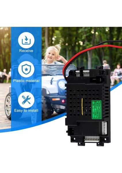 CLB084-4F Çocuk Elektrikli Araç Alıcı Elektrikli Araç Yedek Parçaları 2 4g Frekans Alıcı (Yurt Dışından) indirimleri