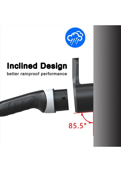 Ev Şarj Cihazı Tutucu Kılıf Dock Için Elektrikli Araç Tip 2 Şarj Kablosu Ekstra Koruma Lider Dock Aksesuarları (Yurt Dışından) indirimleri