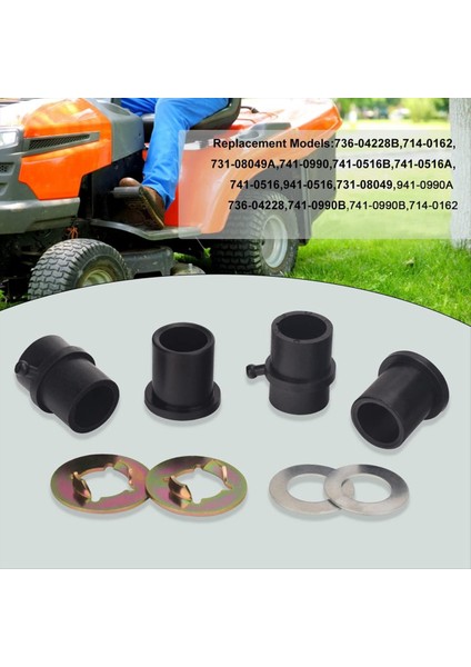 941-0990B 741-0990B 941-0990A 741-0990 Ön Tekerlek Yatak Yenileme Kiti Cad Cadet Craftsman Mtd Troy-Bill (Yurt Dışından) modelleri