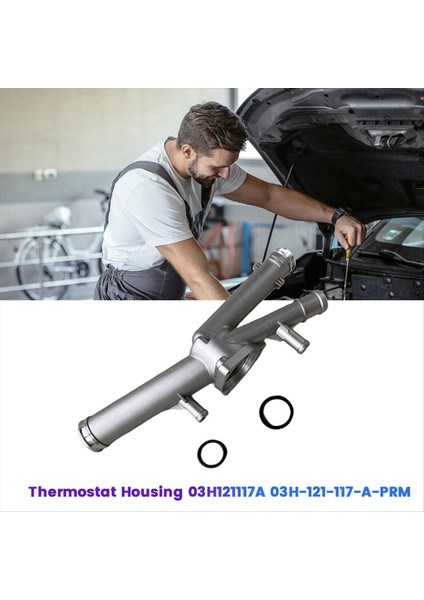 03H121117A Audi Q7 Vw cc Passat Için Termostat Muhafazası Touareg 2007-2011 03H-121-117 Motor Soğutucu Termostat (Yurt Dışından) modelleri