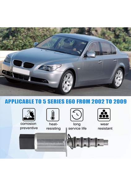 Bmw 5 Serisi E60 2002-2009 Için Araç Yağı Kontrol Vanası Eksantrik Mili Solenoid Vvt Valf 23017845630 (Yurt Dışından) fırsatları