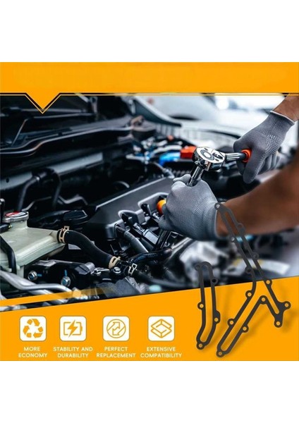 Zamanlama Kapağı Yağ Geçidi Mührü Yağ Geçidi Conta Seti 13533-JK21A 13533-JK20A Infiniti G35 EX35 FX35 VQ35HR (Yurt Dışından) fırsatları