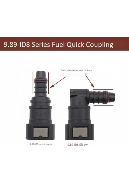 9 89 Id8 Kavisli Yakıt Hattı Hızlı Konektörü Üre Tüp Bağlayıcı Boru Bağlantıcıları Gaz Filtresi Fişli Yakıt Hızlı Konektör (Yurt Dışından) indirimleri