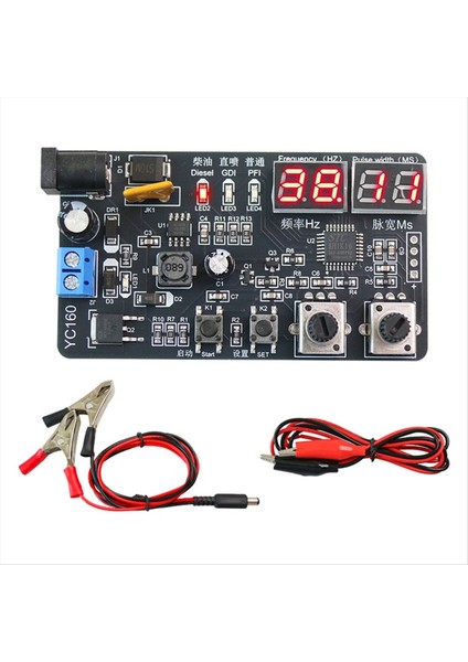 0-30Hz Motosiklet Araç Pfı Gdı Yakıt Enjektör Test Cihazı Otomatik Motor Enjeksiyon Valfi Test Modülü 12-24V Güç Kaynağı (Yurt Dışından)