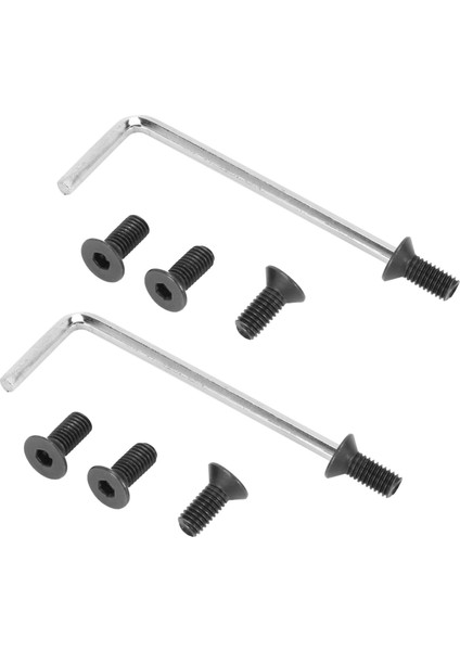 8pcs Scooter Tolbar Ön Çatal Tüp Vidaları Altıgen Saplı Yedek Parça Kitleri Xiaomi M365 Ninebot Es2 (Yurt Dışından)