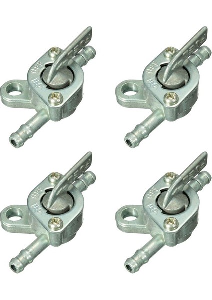 4pcs 1/4 Inç Satır Içi Yağ Gaz Yakıt Deposu Musluk Filtresi Petcock Anahtarı Çukur Pro Dört Kir Bisiklet (Yurt Dışından)
