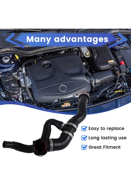 Radyatör Soğutucu Hortum Su Borusu 2225016791 Mercedes Benz W222 X222 S320L S400L S450L S400 S450 (Yurt Dışından) fırsatları
