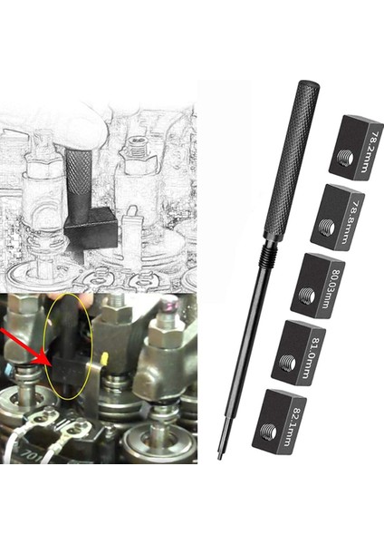 3350 Enjektör Lik Gösterge Kitleri Detroit Motorları 50 ve 60 Serisi J-1853/J-42749/J-45002/J-39697/J-42665/J-1242 (Yurt Dışından) fiyatları