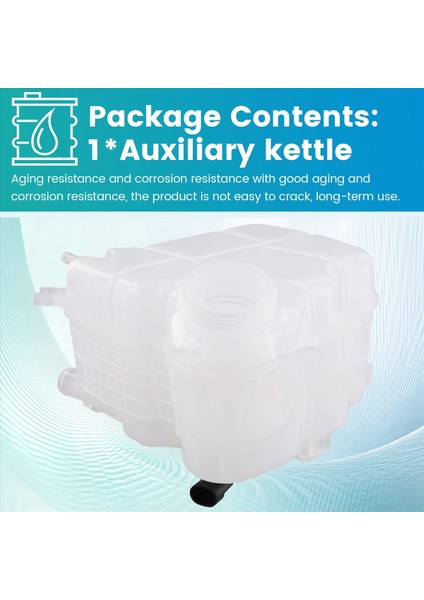 Radyatör Soğutucu Genişletme Başlığı Tank Yardımcı Kettle 1304017 13304127 47892 Opel Vauxhall Için (Yurt Dışından) indirimleri