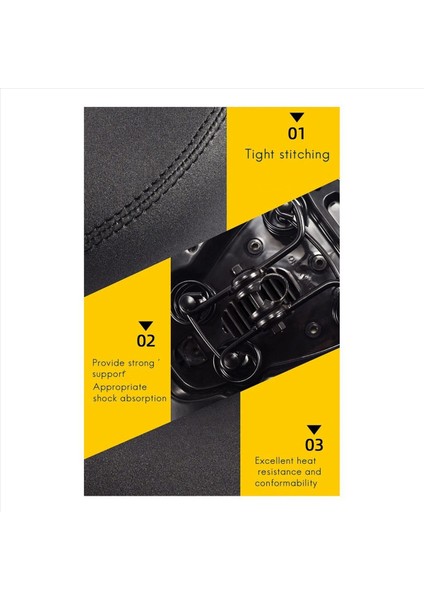 3x Elektrikli Bisiklet Koltuğu Pil Araç Yumuşak Sökün Elektrikli Bisiklet Koltuğu Yastık Koltuk Büyütülmüş Kalın Koltuk (Yurt Dışından) fırsatları