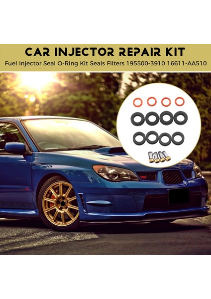 Enjektör Onarım Kiti Yakıt Enjektör Contası O-Ring Kiti Conta Subaru Wrx Stı Legacy Gt 195500-3910 16611-AA510 (Yurt Dışından) fırsatları
