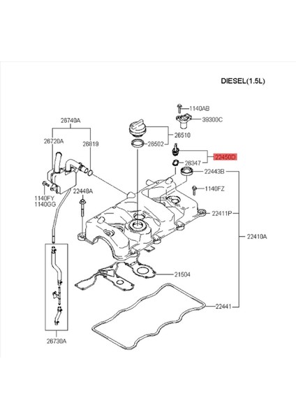 4pcs 2245027003 Hyundai Santa Fe 2 0t Trajet Tucson 2000-2010 Için Enjektör Fiş Kapağı (Yurt Dışından) fırsatları