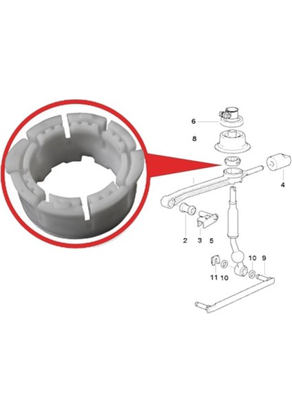 Vardiya Kolu Kulesi Için E36 E30 E34 Z3 E24 25111469397 (Yurt Dışından) indirimleri
