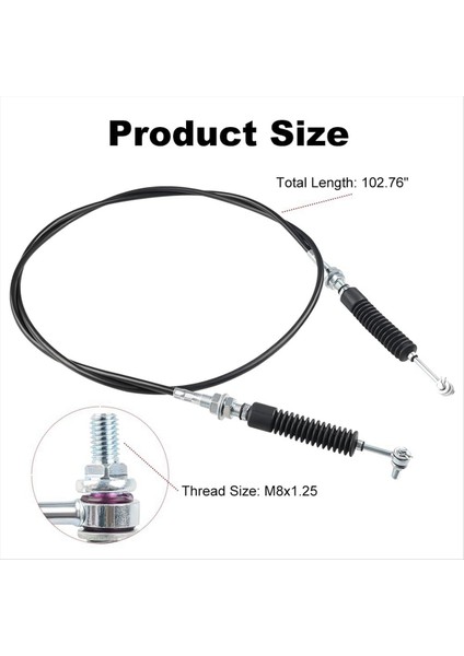 1pcs Polaris Ranger Için Dişli Vites Kablosu Xp 1000 Eps 7082285 7082376 7082498 (Yurt Dışından) modelleri
