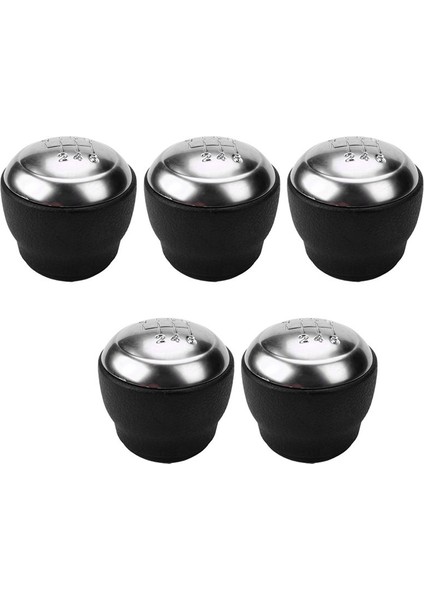 5x 6 Hızlı Araba mt Deri Dişli Vites Düğmesi Koyu Tutma Sopası Kia K5 Için Santa Fe Için Hyundai Için (Yurt Dışından)