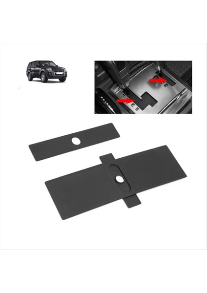 Araba Vites Kara Panel Toz Kapağı Trim Şeritleri 8015A066 8015A065 Mitsubishi Pacero V93 V80 V87 V97 Montero V73 V77 (Yurt Dışından) fiyatları
