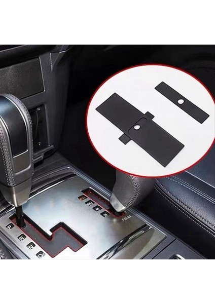 Araba Vites Kara Panel Toz Kapağı Trim Şeritleri 8015A066 8015A065 Mitsubishi Pacero V93 V80 V87 V97 Montero V73 V77 (Yurt Dışından) indirimleri