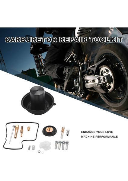 Honda Steed Için 2set 600 Gölge VLX600 Vlx 600 VT600 C Karbüratör Onarım Kiti Diyafram Valf Conta Yeniden Oluşturma Parçaları Seti (Yurt Dışından) modelleri