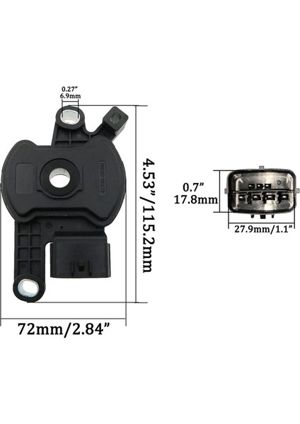 Hyundai Sonata Için Nötr Güvenlik Inhibitör Anahtarı 42700-26000 Elantra Accent Tucson 4270026000 42700-26700 4270026700 (Yurt Dışından) indirimleri