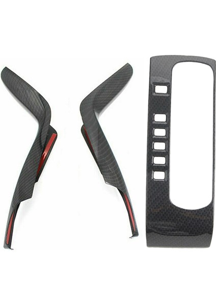 2 Adet Karbon Fiber Dişli Vites Şerit Paneli Kapak Kaplama Karbon Fiber Dişli Vites Kutusu Paneli Kapak Kaplama (Yurt Dışından) fiyatları