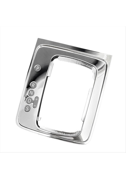 Passat B6 2005-2011 Için Araç Dişli Vites Taban Vites Değiştirme Düğmesi Çerçeve Aksesuarları 3C1713203A Parlak Gümüş (Yurt Dışından)