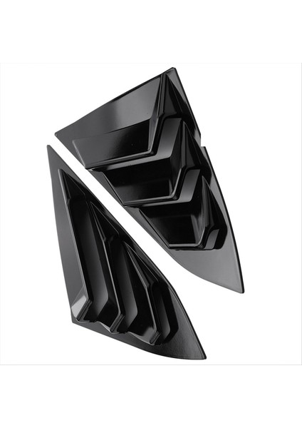 Honda Civic 10 Nesil 2016-2021 Sedan Arka Yan Pencere Kançukukları Hava Havalandırma Kepçesi Tonları Kapak Döşeme Tanjurları (Yurt Dışından)