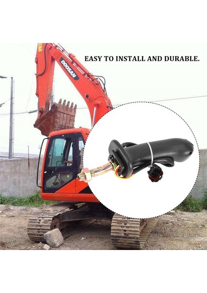 2pcs L+R 3 Düğmeleri Eksavatör Joystick Daewoo Doosan Dh DX150 215 225 300 370-9C Için Toz Kapağına Sahip Varlıklar (Yurt Dışından) fiyatları