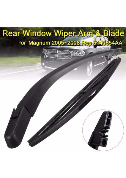Dodge Magnum 2005-2008 Için Arka Pencere Silecek Bıçağı ve Ön Cam Silecek Kolu Dodge Nitro 2007-2009 Chrysler 300C 2005 -2008 5140654AA (Yurt Dışından) indirimleri