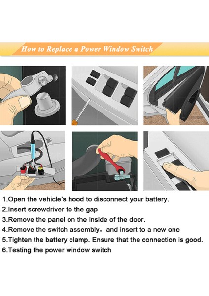 Ön Yolcu Tarafı 4 Pim Peugeot 207 3008 5008 09-15 Için Güç Penceresi Kontrol Kaldırıcı Anahtarı Konsol Düğmesi (Yurt Dışından) indirimleri