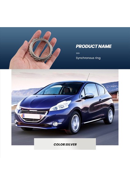 232408 Peugeot Için Senkron Yüzük 206 207 301 Citroen C2 C3 Mekanik Şanzıman Senkronizatör Bureli (Yurt Dışından) fırsatları