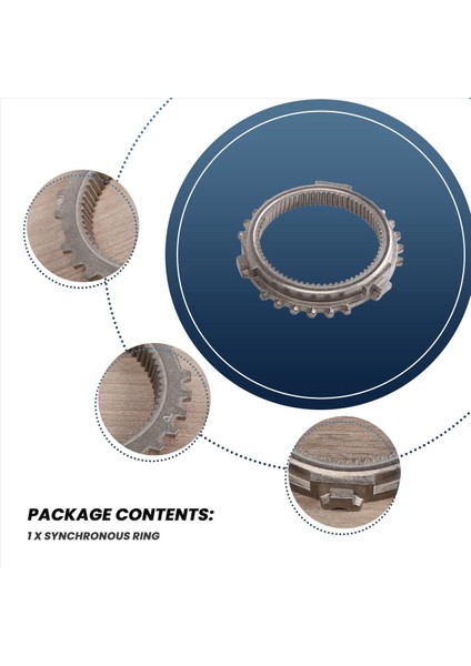 232408 Peugeot Için Senkron Yüzük 206 207 301 Citroen C2 C3 Mekanik Şanzıman Senkronizatör Bureli (Yurt Dışından) indirimleri