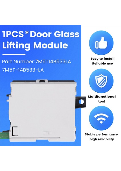 Araba Ön Sol Kapı Cam Kaldırma Modülü Ford Focus Için Denetleyici Mk2 7M5T14B533LA 7M5T-14B533-LA (Yurt Dışından) fırsatları