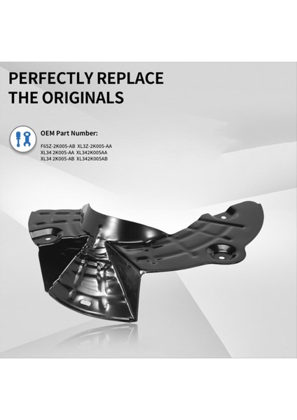 Ford F150 4WD 1997-2004 Için Sol Ön + Sağ Toz Kalkanı Fren Toz Kapağı F65Z-2K005-AB XL3Z-2K005-AA XL34 2K005-AA (Yurt Dışından) fırsatları