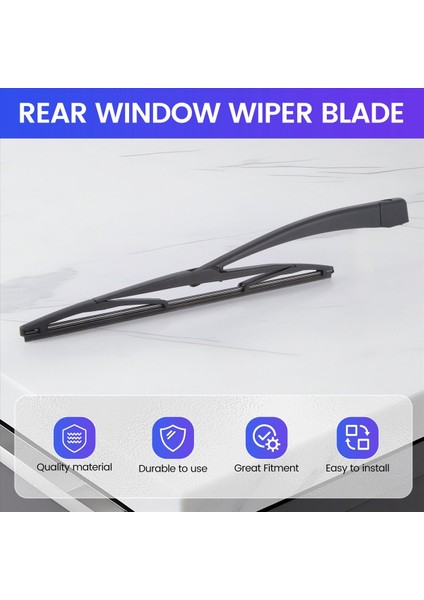 Mazda 3 Bk Hatchback 2003-2009 Için Arka Cam Silecek Bıçağı ve Ön Cam Silecek Kolu (Yurt Dışından) fırsatları