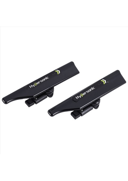 Hipersonik 2 Adet Siyah Silecek Standı Ön Cam Silecek Kanadı Ön Cam Silecek Bıçağı Spoyler Arkadaşı Kanat Otomobil Alet Aksesuarları (Yurt Dışından)