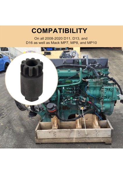 Volvo Için Volan Çarkı Yatma Aracı Alternatifi D11 D13 D13 D16 88800014 88840317 88840317 Motor Taşma Aracı (Yurt Dışından) fırsatları