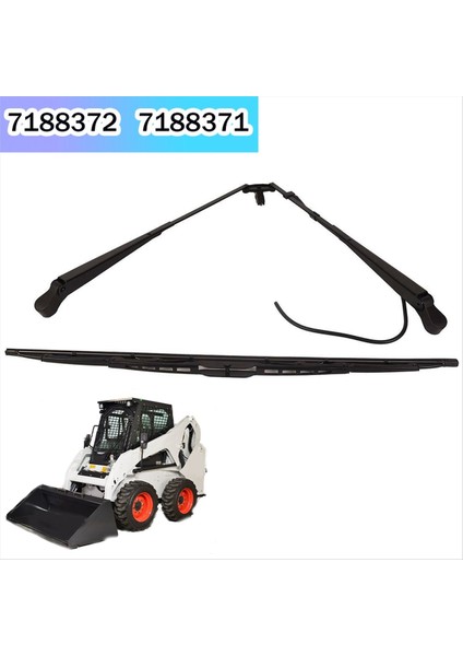 Pencere Silecek Bıçağı 7188372 Pencere Silecek Kolu 7188371 Bobcat Skid Steer Loader S160 S185 S330 S250 (Yurt Dışından) fiyatları