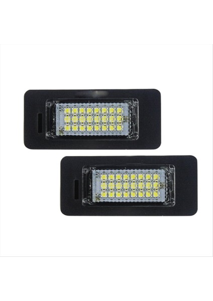 Araba LED Arka Plaka Işıkları 63267165646 63267193293 Bmw 1 3 5 Serisi E82 E90 E91 E60 X5 E70 X6 E71 (Yurt Dışından)