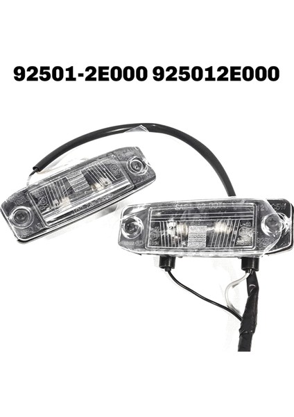 Hyundai Tucson 2005-2009 92501-2E000 925012E000 92501 2E000 Için Araba Arka Plaka Işık Montajı (Yurt Dışından) modelleri