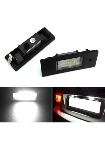 Araba LED Plaka Işığı 24 Smd LED Plaka Işığı Alfa Için Uygun 147 156 159 166 (Yurt Dışından) fiyatları