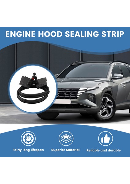 Hyundai Tucson Için Ön Motor Kaput Sızdırmazlık Şeridi Fiş Pamuk Blok 86430N9000 86430-N9000 (Yurt Dışından) indirimleri