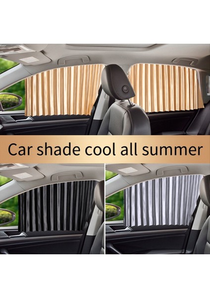 1 Çift Siyah Arka Araba Güneş Enerjisi Otomatik Geri Çekilebilir Araba Perdeleri Araba Penceresi Güneş Koruması Araba Yalıtım Gölgeleme (Yurt Dışından) modelleri