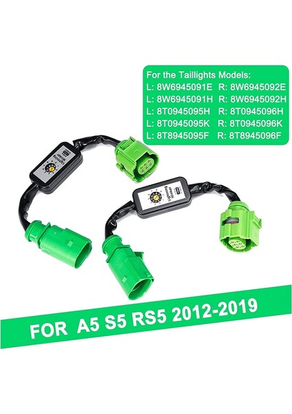 Araba Dinamik Eklenti Modülü Kablo Tel Kablo Demir Kuyruk Işık Dönüş Sinyal Göstergesi LED LED Lıvıng For Audı A5 S5 Rs5 2012-2019 (Yurt Dışından) indirimleri