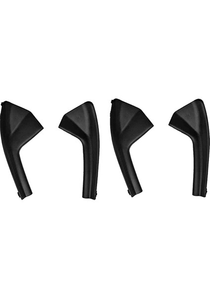 4x Araba Ön Cam Silecek Yan Dekoratif Kapak Nissan Tiida Eski Model 66895-ED50A 66894-ED500 Sol El Sürücüsü (Yurt Dışından)