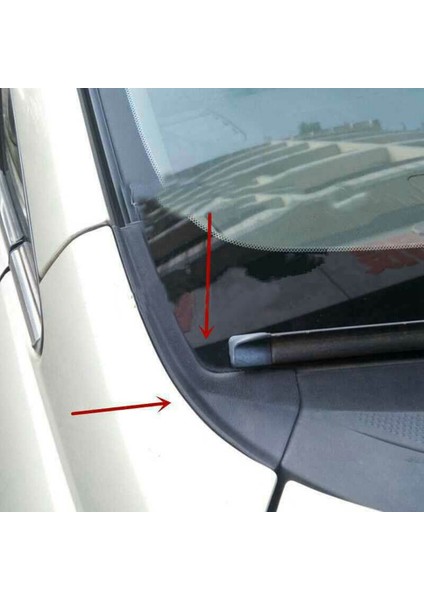 4x Araba Ön Cam Silecek Yan Dekoratif Kapak Nissan Tiida Eski Model 66895-ED50A 66894-ED500 Sol El Sürücüsü (Yurt Dışından) fiyatları