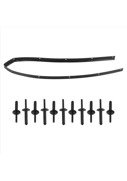 Ön Fasya Tampon Kaput Mühür Su Geçirmez Dodge Challenger Için Perçinlerle Su Geçirmez 2008-2019 68051392AB 68051392AA (Yurt Dışından)