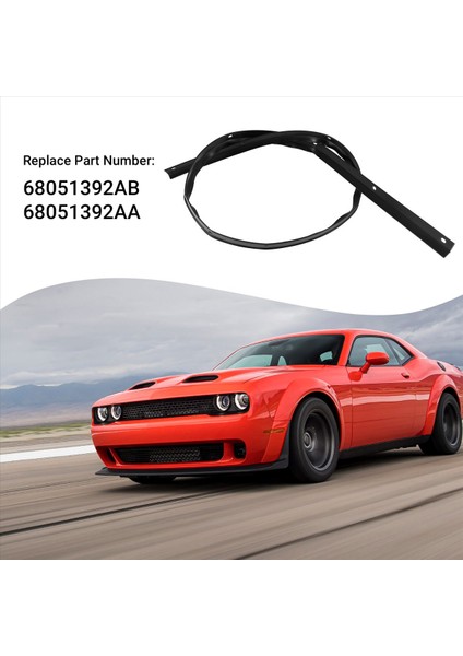 Ön Fasya Tampon Kaput Mühür Su Geçirmez Dodge Challenger Için Perçinlerle Su Geçirmez 2008-2019 68051392AB 68051392AA (Yurt Dışından) indirimleri