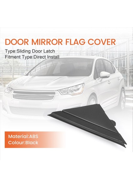 Araba Sol Kapı Aynası Bayrağı Kapağı Kalıplama Üçgen Fiat 500 12-19 1SJ85KX7AA (Yurt Dışından) fırsatları