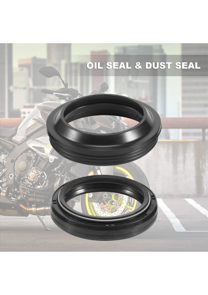 Yamaha FZS600 Fazer Yamaha Için Motosikli Fork Çatlı Toz Seal ve Yağ Meddi Yzf-R1 XT600 X00 Xt Fzs 600 (Yurt Dışından) indirimleri